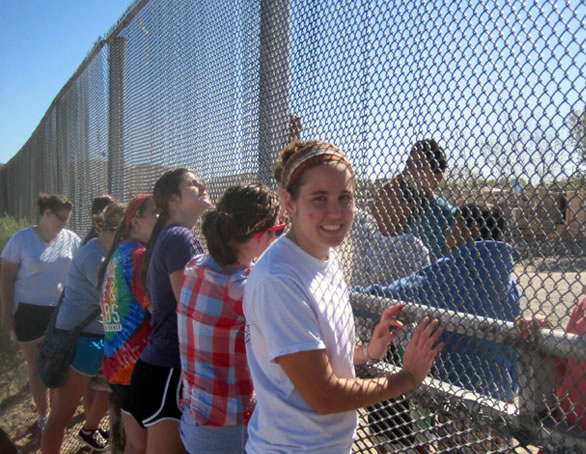 At the U.S.-Mexican Border